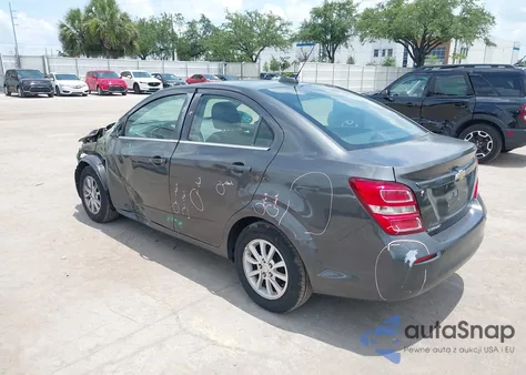 2017 Chevrolet Sonic Lt Auto из США, поврежденный, VIN 1G1JD5SH6H4125266